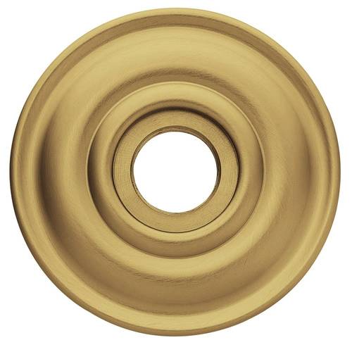 Estate Solid Brass Rosette Pair