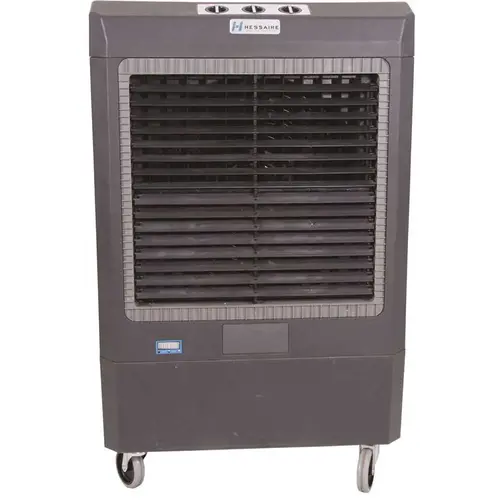 Hessaire MC61V-B 5,300 CFM 3-Speed Portable Evaporative Cooler (Swamp Cooler) for 1,600 sq. ft Gray