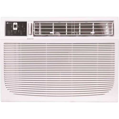 18,000 BTU 230/208-Volt Window Air Conditioner with Heat in White