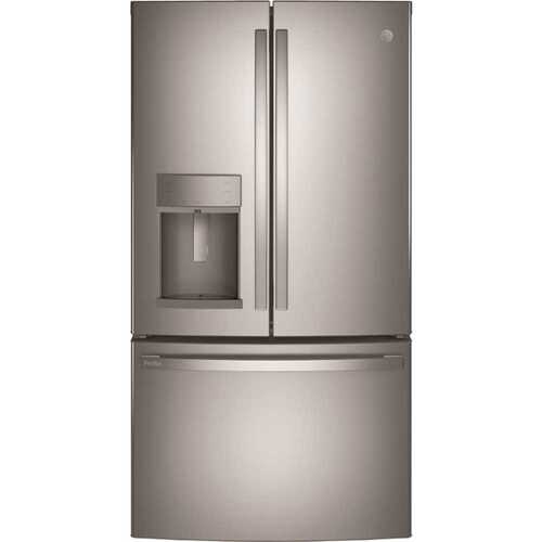 GE Profile PYE22KYNFS 22.1 cu. ft. French Door Refrigerator with Hands Free Autofill in Fingerprint Resistant Stainless Steel, Counter Depth