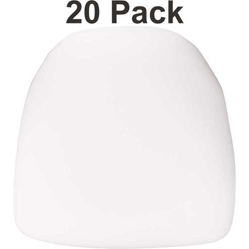 White Fabric Chair Pad