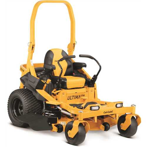 Cub Cadet ULTIMA ZTX4-54 Ultima ZTX4 54 in. Fabricated Deck 24 HP V-Twin Kohler 7000 Pro Series Engine Zero Turn Mower with Roll Over Protection