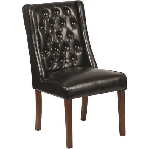 Black Leather Office/Desk Chair