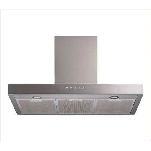 Winflo WR004A30 30 in. 475 CFM Convertible Wall Mount Range Hood in Stainless Steel with Mesh Filters and Push Sensor Control