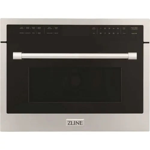 24 in. 1000-Watt Built-In Microwave Oven in Stainless Steel