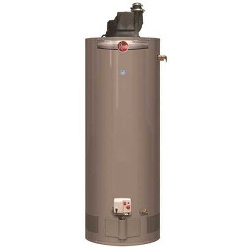 Professional 50 Gal. Classic Power Vent Natural Gas Water Heater 42,000 BTUH Side T and P Relief Valve