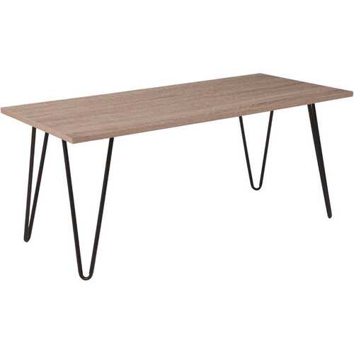 43 in. Driftwood Large Rectangle Wood Coffee Table