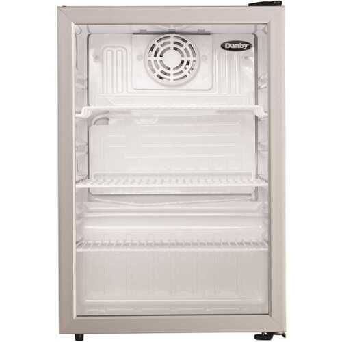 17.5 in. W 2.6 cu. ft. Commercial Refrigerator in Black