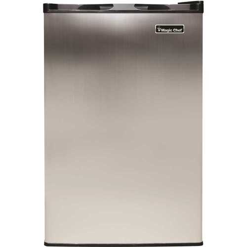 3.0 cu. ft. Upright Freezer in Stainless Steel