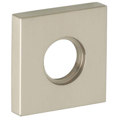 Dummy Pair 2" Square Rose Lifetime Satin Nickel Finish