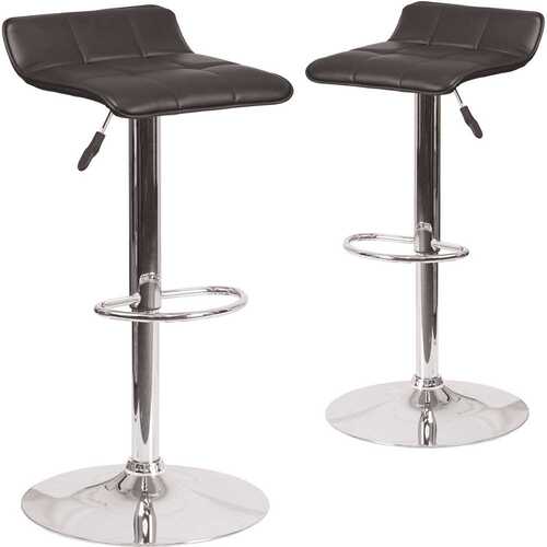 32 in. Black Bar stool Color/Finish Family