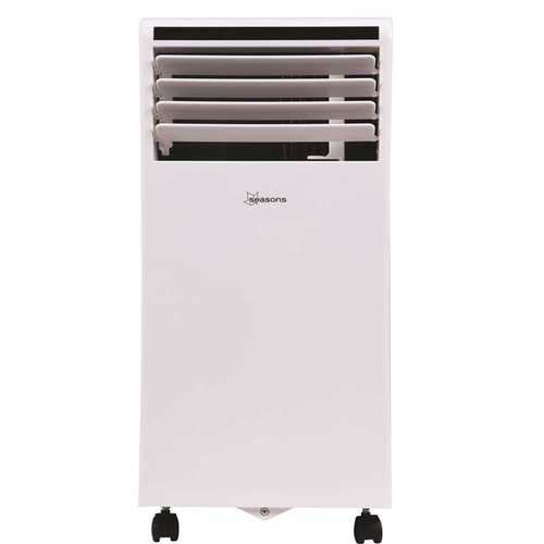 Seasons SM09R1 9,000 BTU (5,000 BTU, DOE) Portable Air Conditioner in White