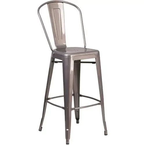 Flash Furniture CGA-XU-202441-CL-HD 30.5 in. Clear Coated