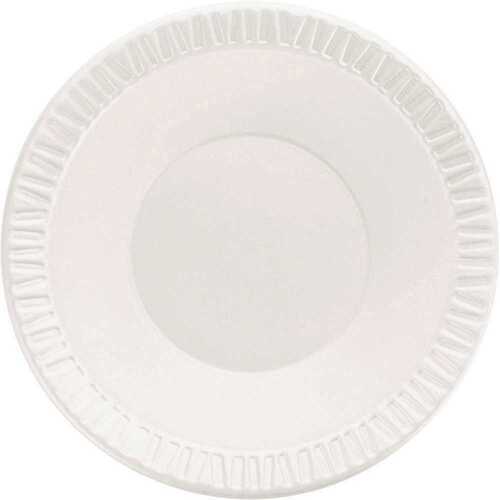 DART 12BWWCR White Unlaminated Dinnerware Foam Bowls
