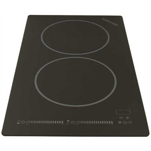 Kenyon B80301 Bridge 12 in. Smooth Induction Cooktop in Black with 2-Elements Including Bridge Burner