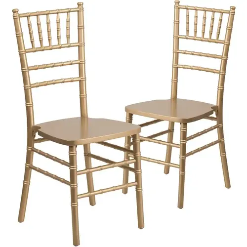 Gold Wood Chiavari Chairs