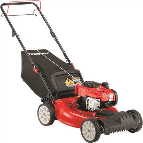 Troy-Bilt TB200 21in. 140cc Briggs & Stratton Self Propelled Gas Lawn Mower with Mulching Kit Included