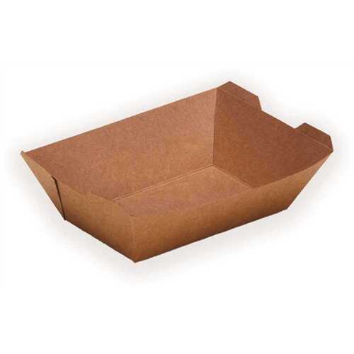 #300 Kraft Paper Tray 5-1/4 x 3-1/8 x 2" - pack of 500