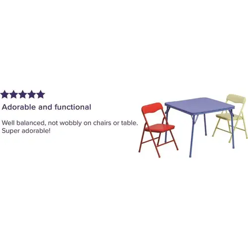 Blue Kids Table