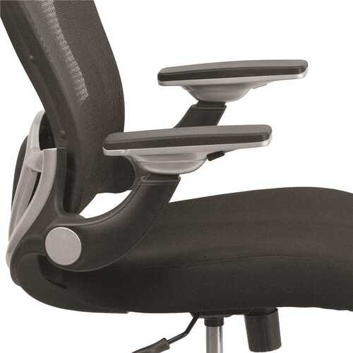 Mesh Swivel Ergonomic Office Chair in Black