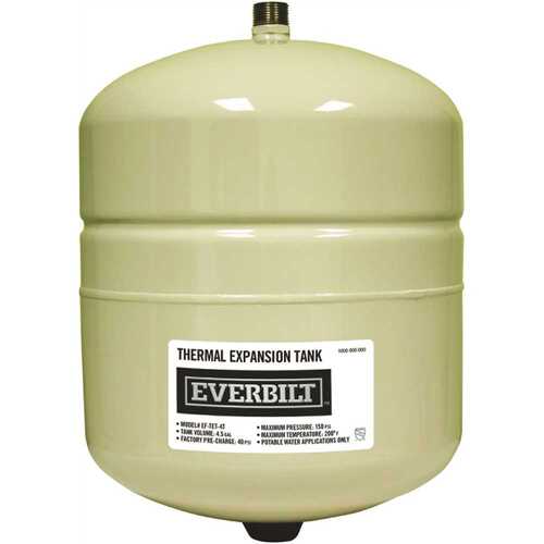 4.5 gal. Thermal Expansion Tank Beige/Bisque