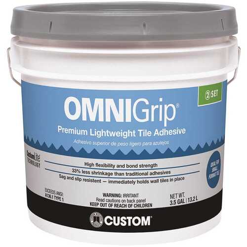 Custom Building Products OGA3 OmniGrip 14 qt. Premium Lightweight Adhesive for Tile and Stone