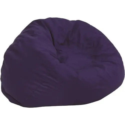 Navy Blue Fabric Bean Bag Chair