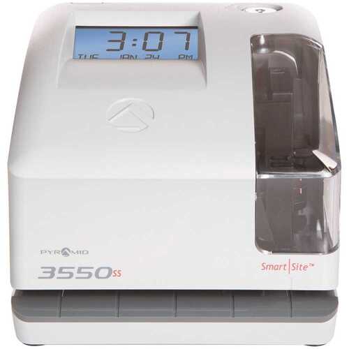 Pyramid Time Systems 3550SS Time Clock and Document Stamp
