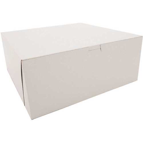 White Non-Window Bakery Box 12 x 12 x 5"