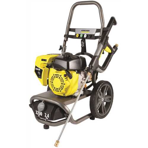 Karcher 1.107-336.0 G3200XK 3200 PSI 2.4 GPM Cold Water Gas Pressure Washer Powered by Kohler