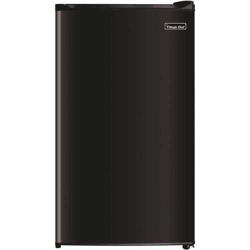 3.5 cu. ft. Mini Refrigerator in Black with Freezer Section