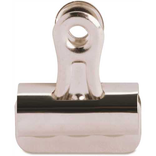 Business Source BSN58500 Number 1 Heavy-Duty Bulldog Grip Clips, Silver