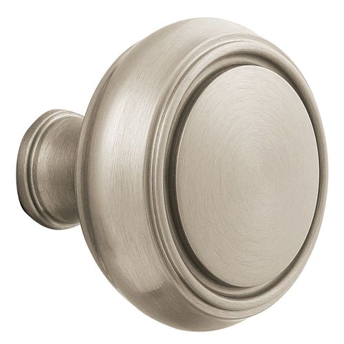 Single 5068 Knob Less Rose Lifetime Satin Nickel Finish