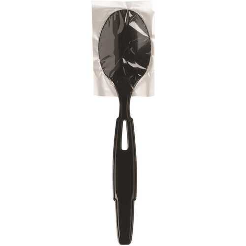 Dixie Ultra SSWPT5 Black Series-W Heavy-Weight Polypropylene Wrapped Plastic Disposable Teaspoon Refill