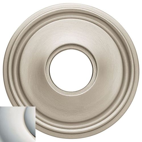 Single 2-5/8" Grooved Privacy Rose Lifetime Bright Nickel Finish