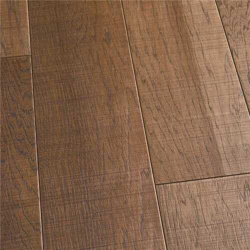 Capistrano Hickory 1/2 in. T x 6.5 in. W Water Resistant Wirebrushed Engineered Hardwood Flooring (20.4 sq. ft./case)