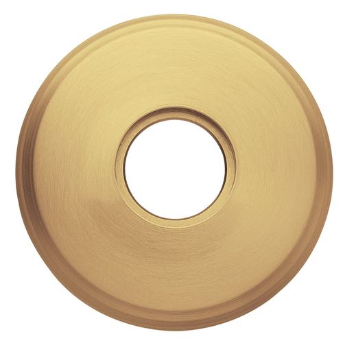 2-5/8" Privacy Rose Vintage Brass Finish Pair