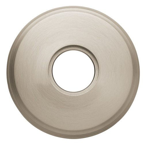 2-5/8" Passage Rose Lifetime Satin Nickel Finish Pair