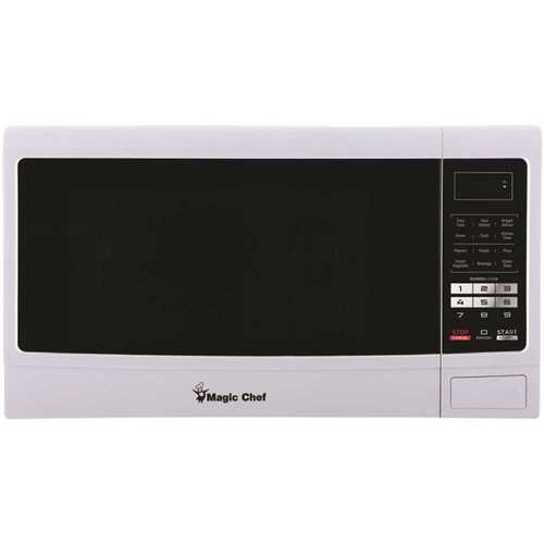 Magic Chef MCM1611W 1.6 cu. ft. Countertop Microwave Oven in White