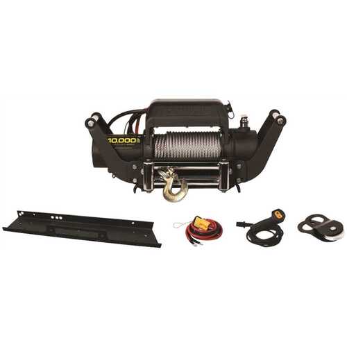 Champion Power Equipment 11006 10,000 lbs. Truck/Jeep Winch Kit with Speed Mount Hitch Adapter