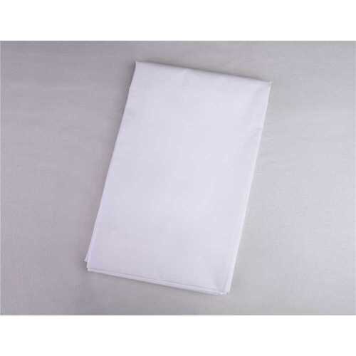 GANESH MILLS TC250-608015 T250 Queen Fitted Sheets, 60 in. x 80 in. x 15 in. White - pack of 12