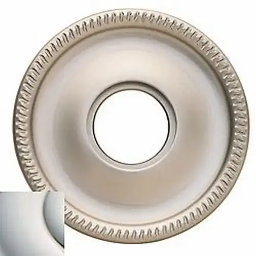 2-5/8" Passage Rose Lifetime Bright Nickel Finish Pair