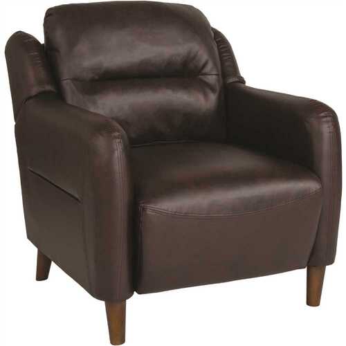 Carnegy Avenue CGA-BT-244680-BR-HD Brown Arm Chair