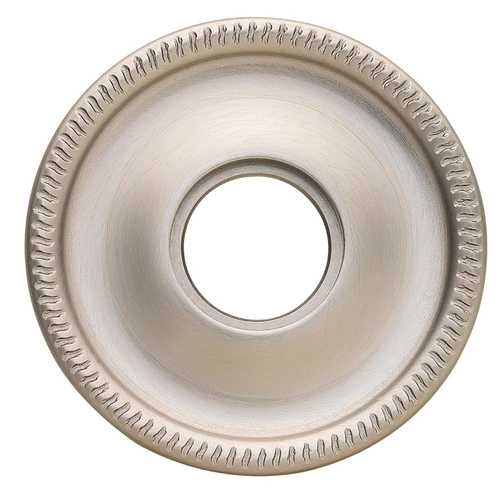 2-5/8" Passage Rose Lifetime Satin Nickel Finish Pair