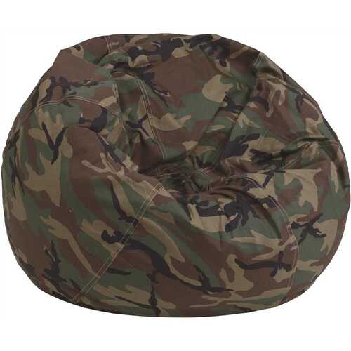 Camouflage Fabric Bean Bag Chair