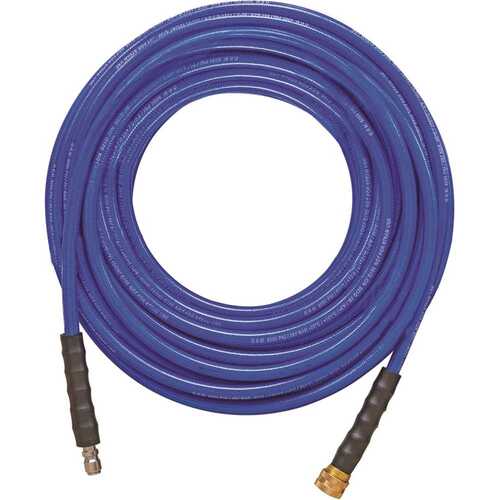 Simpson 30208 Carpet 1/4 in. x 75 ft. Replacement/Extension Hose with QC Connections for 3000 PSI Pressure Washers