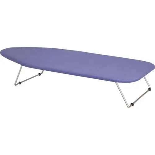 Pressto Valet PV122101 Tabletop Ironing Board with Hanger Blue