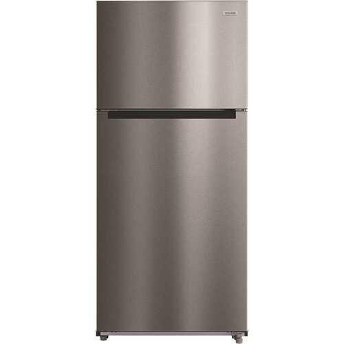 18.0 cu. ft. Top Freezer Refrigerator in Stainless steel look