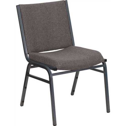 Fabric Stackable Chair in Gray