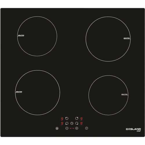 GASLAND Chef IH60BF 24 in. 4 Elements Smooth Top Induction Cooktop in Black with Boost Function